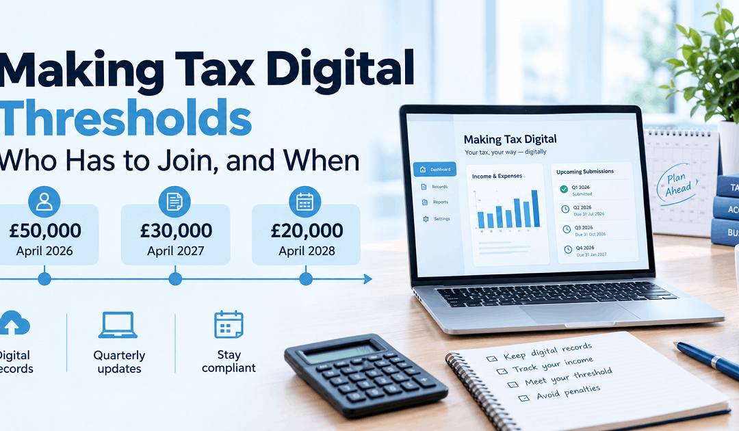 Making Tax Digital Thresholds 2026-2028: Who Must Join | MTDFix